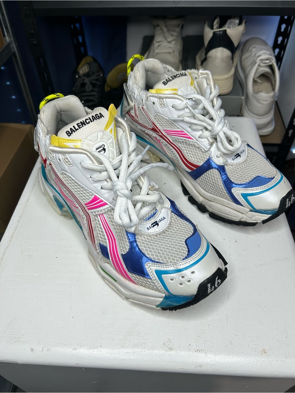 Balenciaga Track 2.0 Multicolor Sneaker Size 13 US Mens